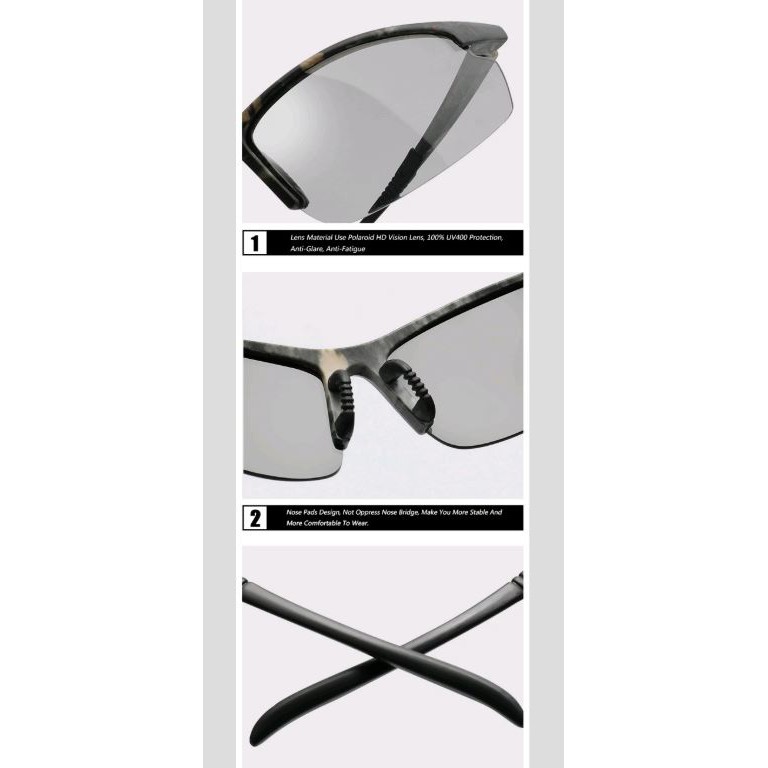 Kaca Mata Photochromic Kaca Mata Polarized kode 062