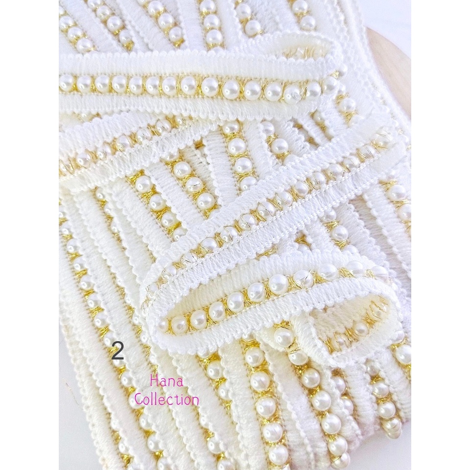 Renda Tile Mutiara per 90cm