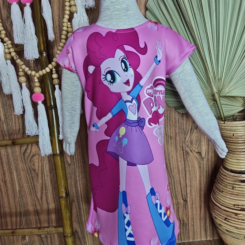 DAILY DRESS LITTLEPONY,HOMEDRESS,BAJU ANAK CEWEK,BAJU ANAK LUCU,DRESS ANAK