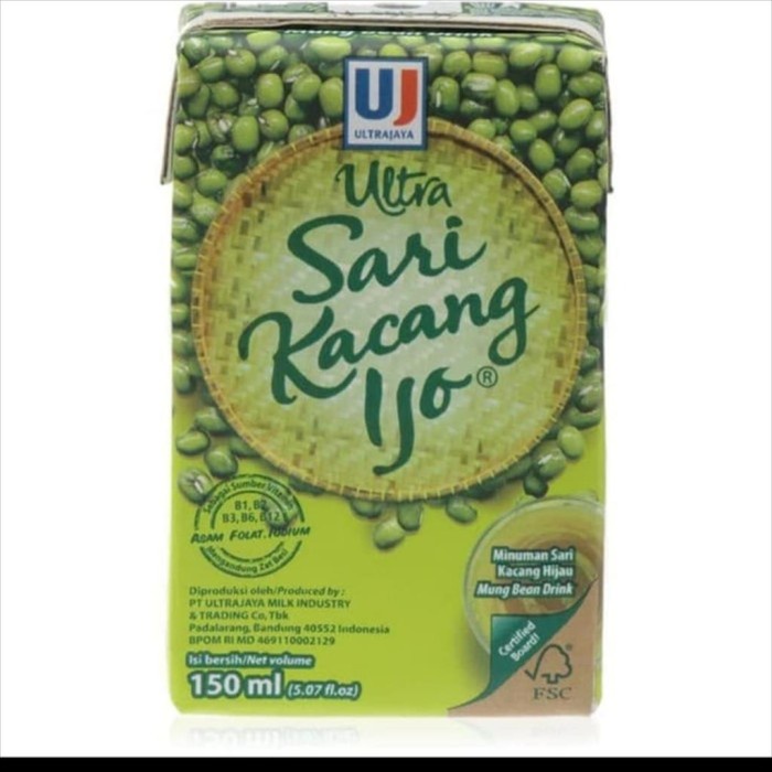 

Ultra Sari Kacang Hijau 150 Ml