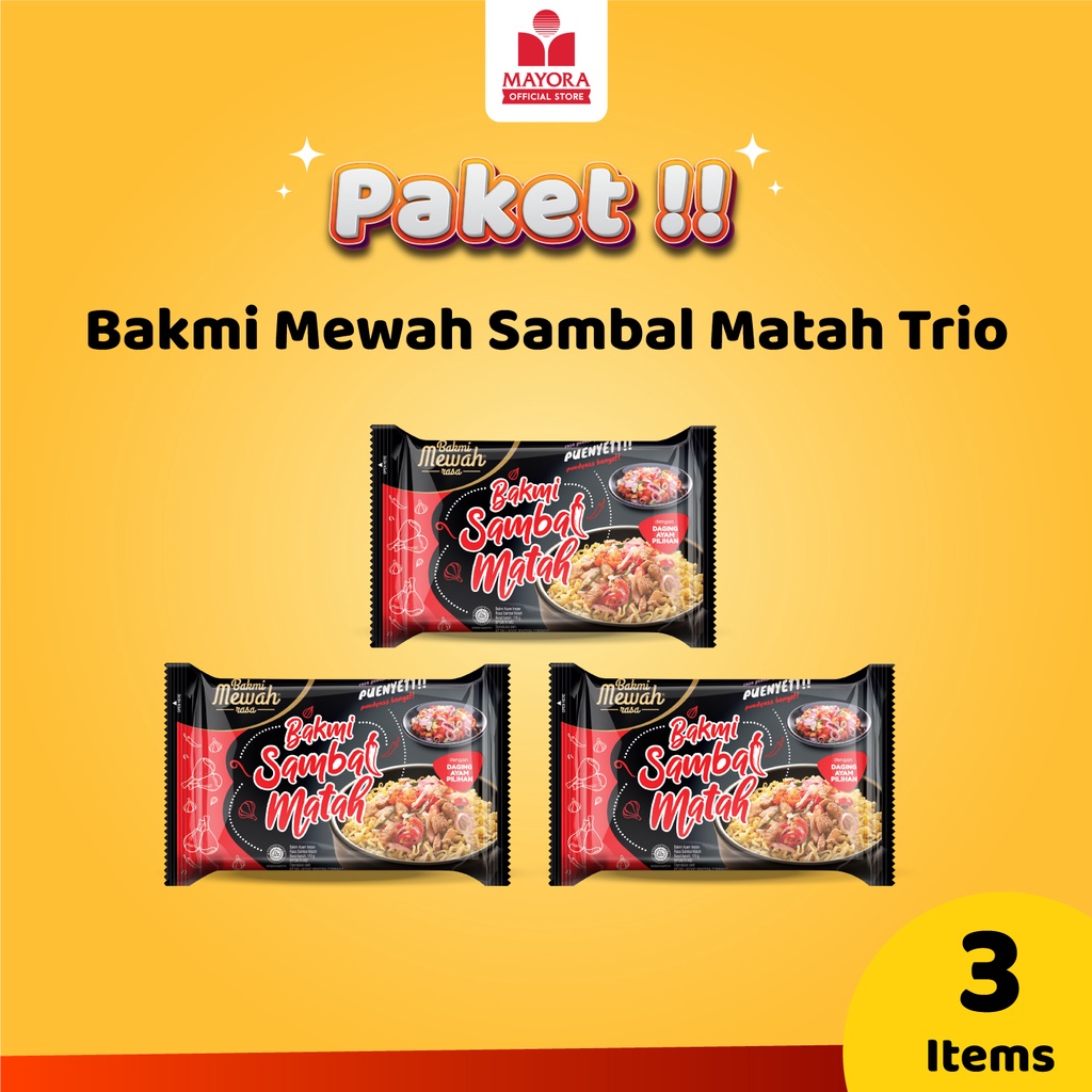 

Bakmi Mewah Sambal Matah Trio