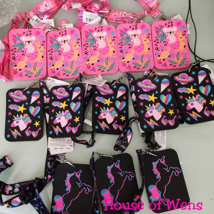 

Murah Smiggle Lil Mates Junior Scented Bus Pass Lanyard Original - Name Tag Limited