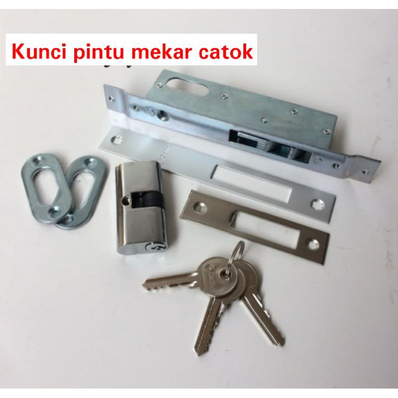 KC 8424 BREMEN KUNCI PINTU ALUMUNIUM KUNCI PINTU GANTUNG SLADING MURAH KUNCI PINTU LNGKP catok kunci catok kunci sleding kunci kait kunci pintu mekar