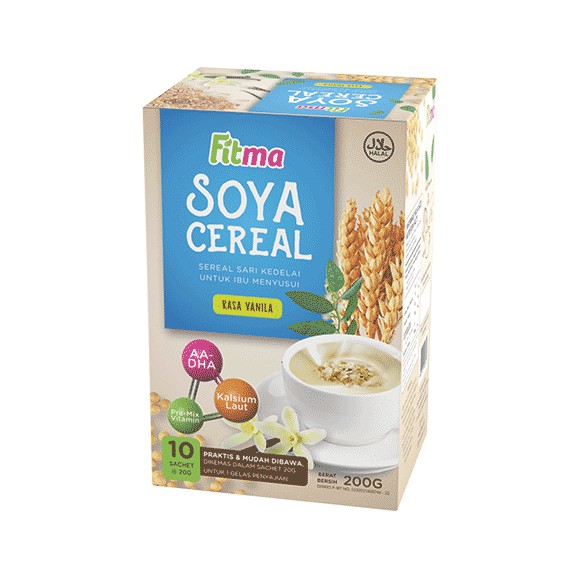 

FITMA - SOYA CEREAL RASA VANILA / ASI BOOSTER FITMA VANILLA