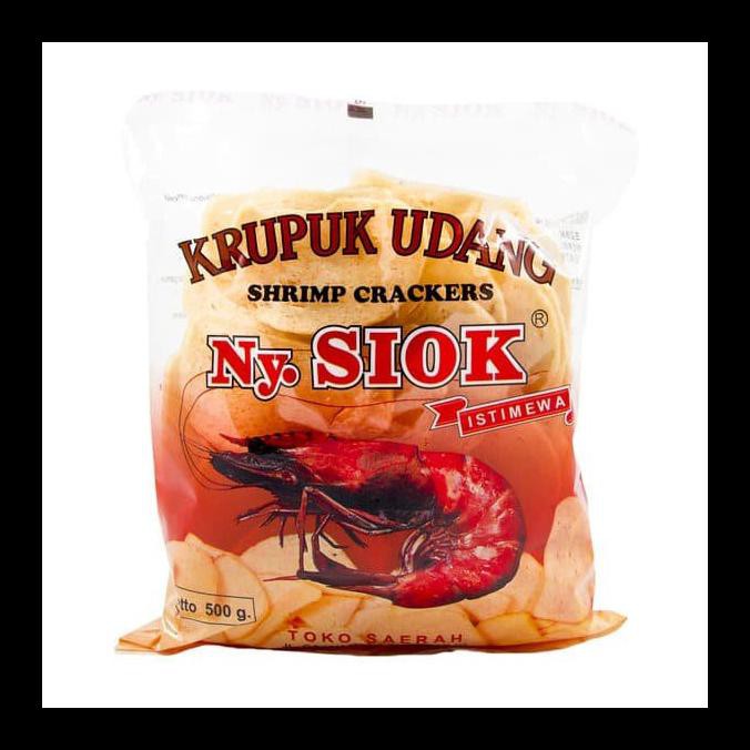 

BARU! KERUPUK UDANG NY SIOK OVAL - 500GR TERMURAH