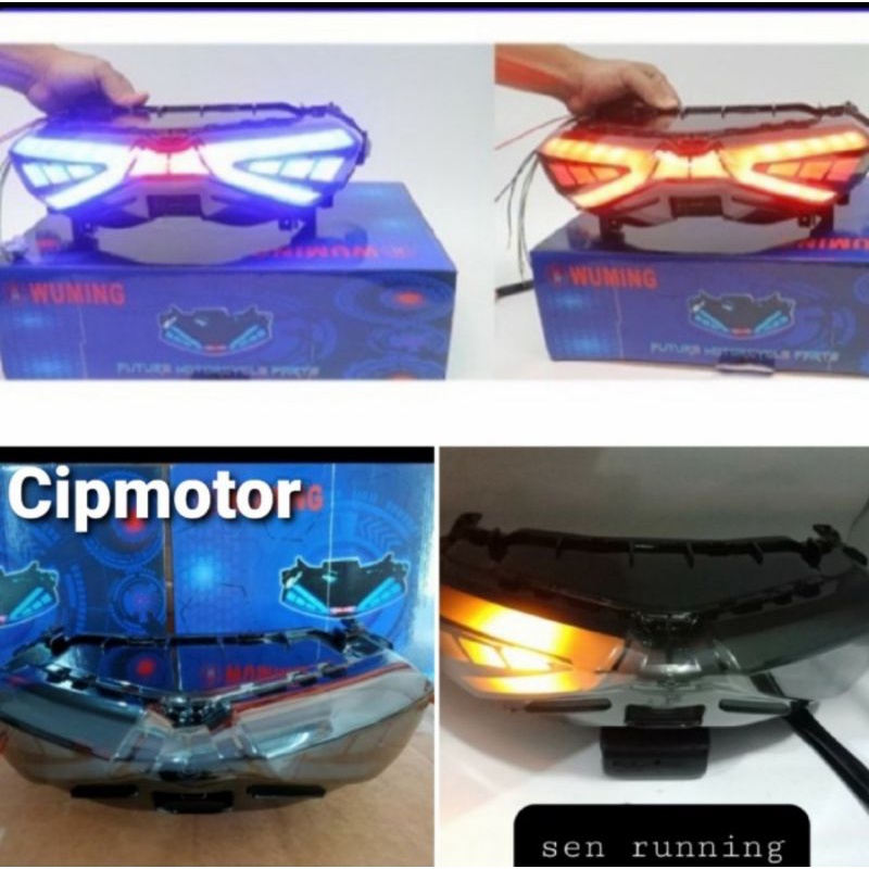 Lampu Stop New Nmax 2020 Sen Running MotoGP Wuming Stoplamp New Nmax-Wuming