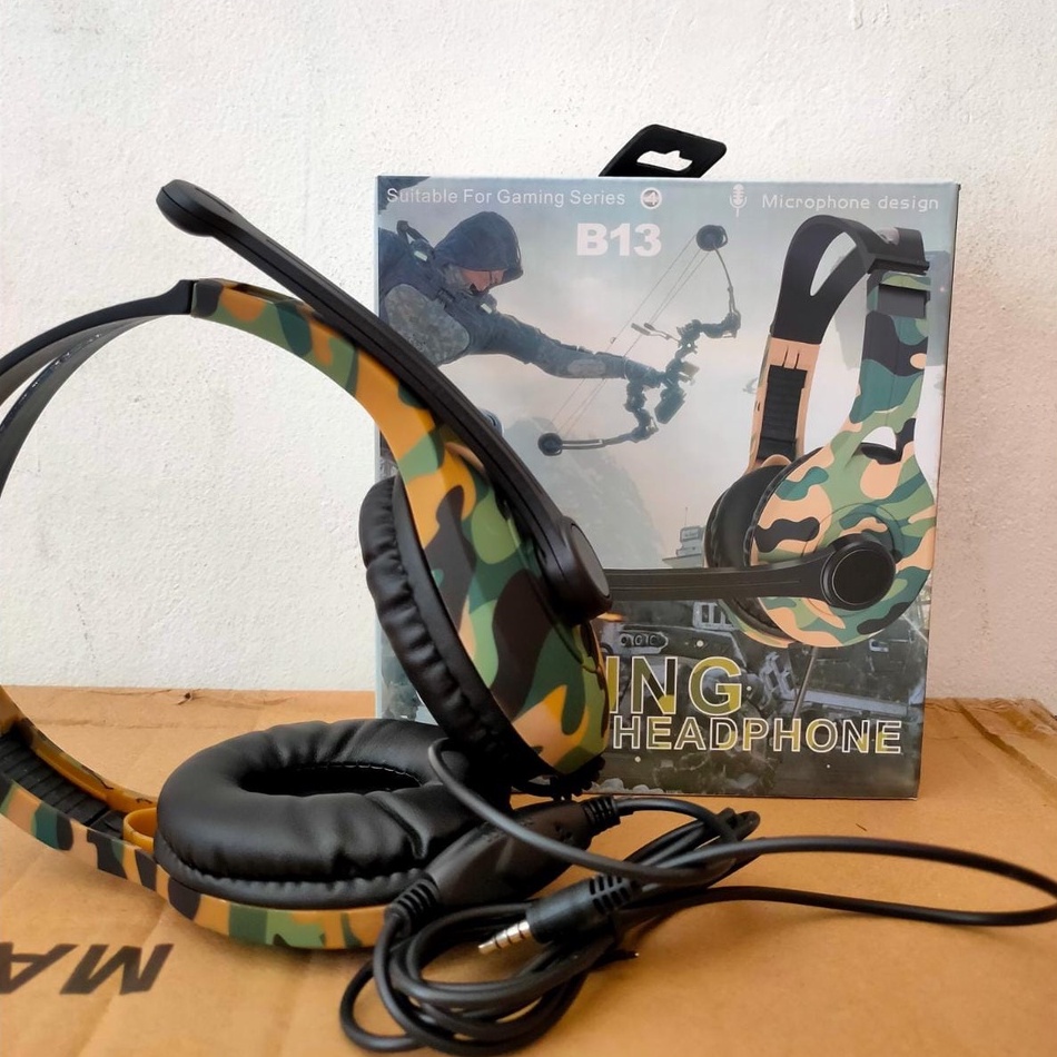 Head Phone Gaming - Head Phone Army With Microphone