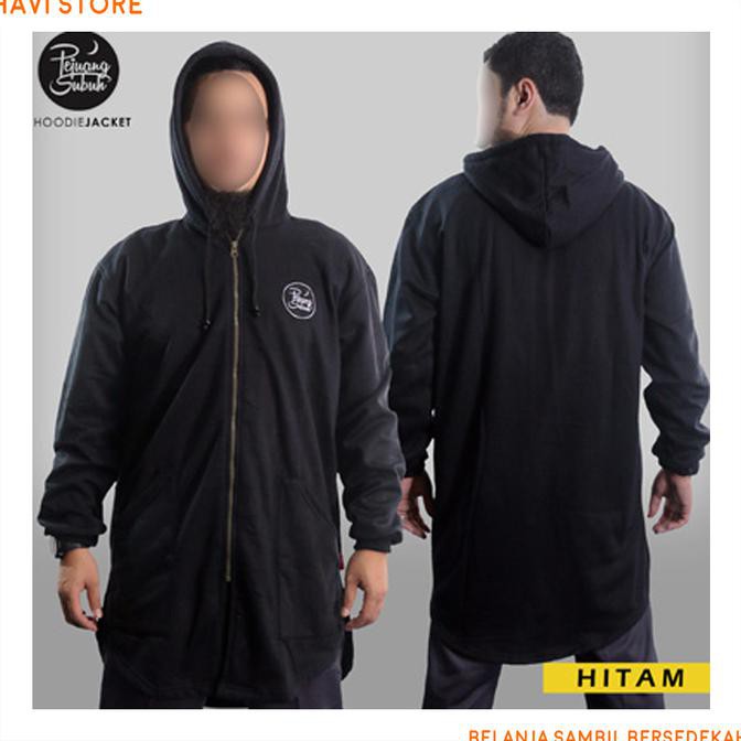 Rosal Pejuang Subuh Jaket Sweater Hoodie Muslim - Hitam, M .Deevagrosir.Olshop