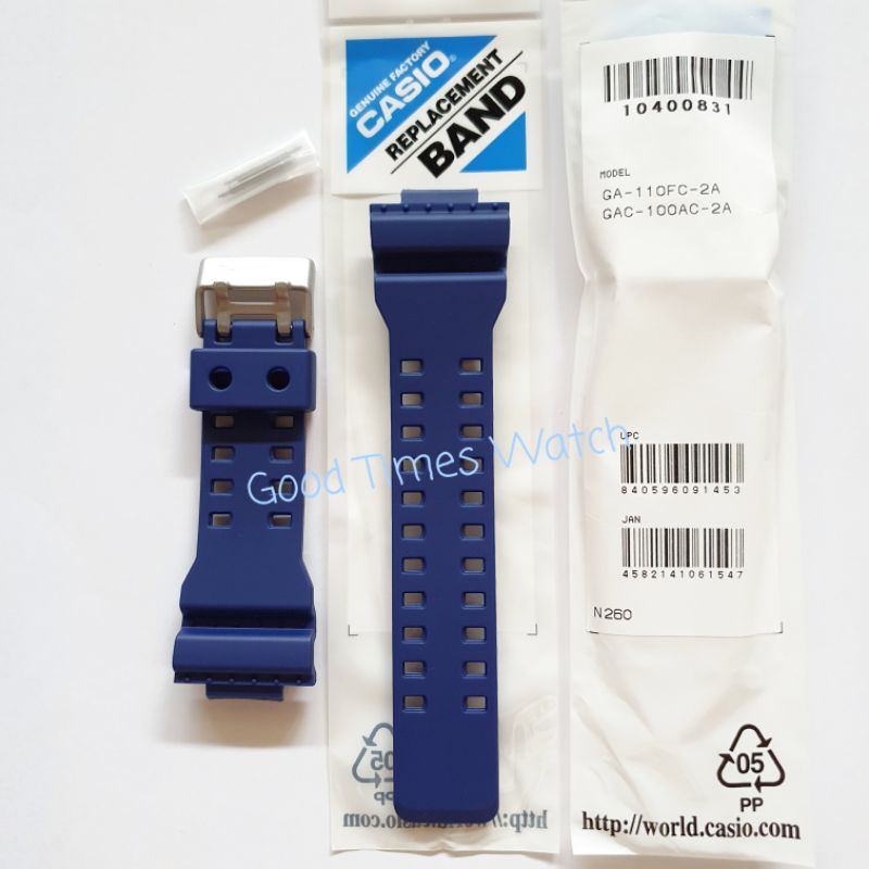 STRAP G-SHOCK GA-110FC-2A GAC-100AC GA 110FC GAC 100AC Casio Original