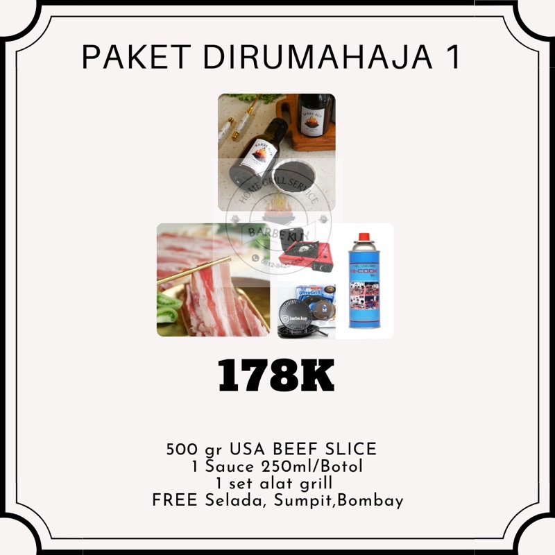 

PAKET DIRUMAH AJA