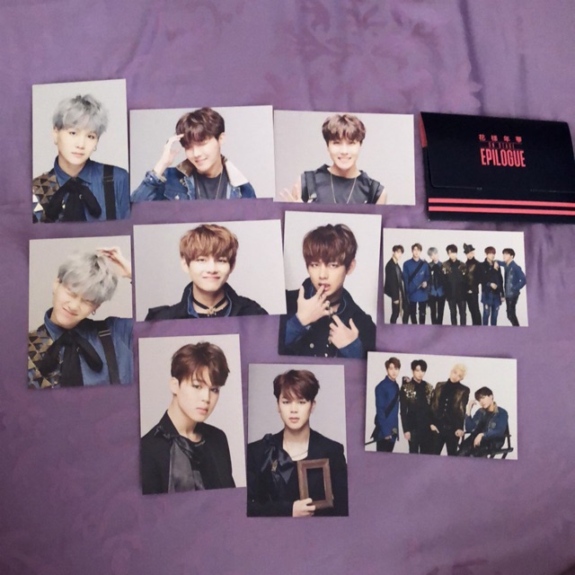 BTS epilogue Mini photocard