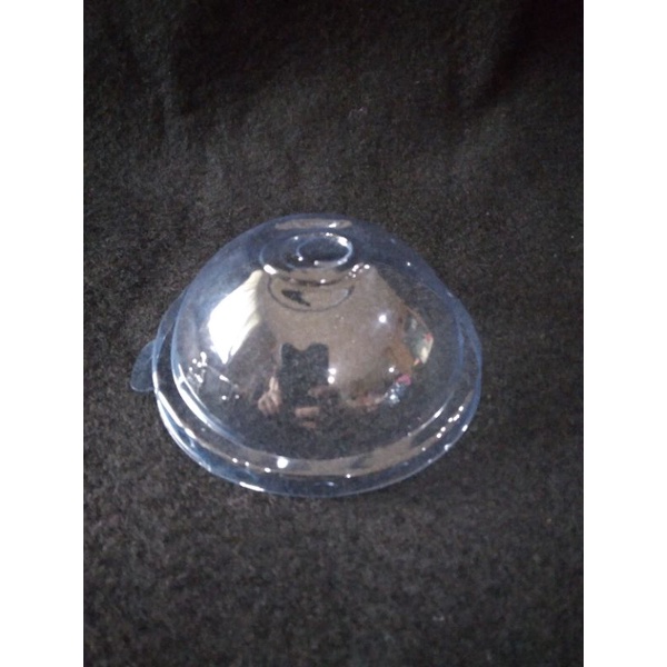 Tutup Gelas Cembung Polos Bening / Tutup Gelas 10oz ,12oz , 14oz ,16oz / Tutup Plastik
