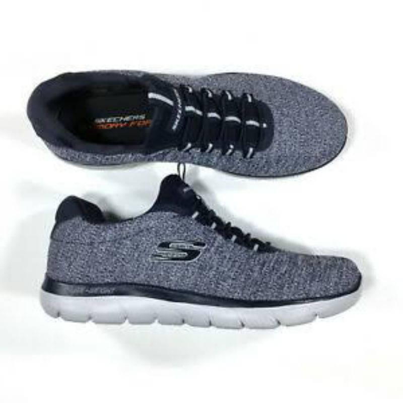 SEPATU SKECHERS PRIA SUMMITS-FORTON NAVY