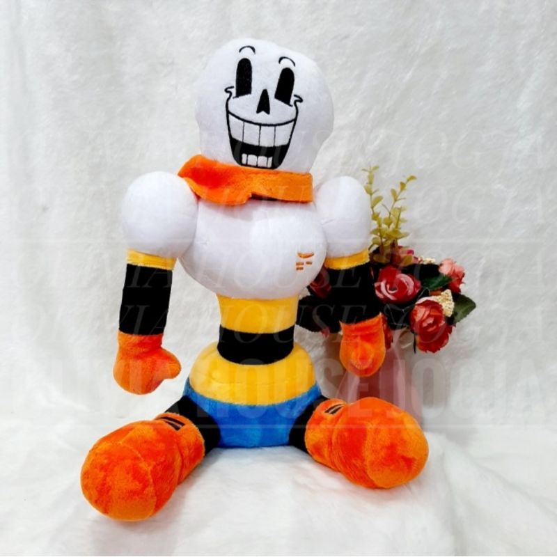 Boneka Papyrus Sans Undertale Orange Boneka Sans Undertale Papyrus Boneka Papyrus Orange