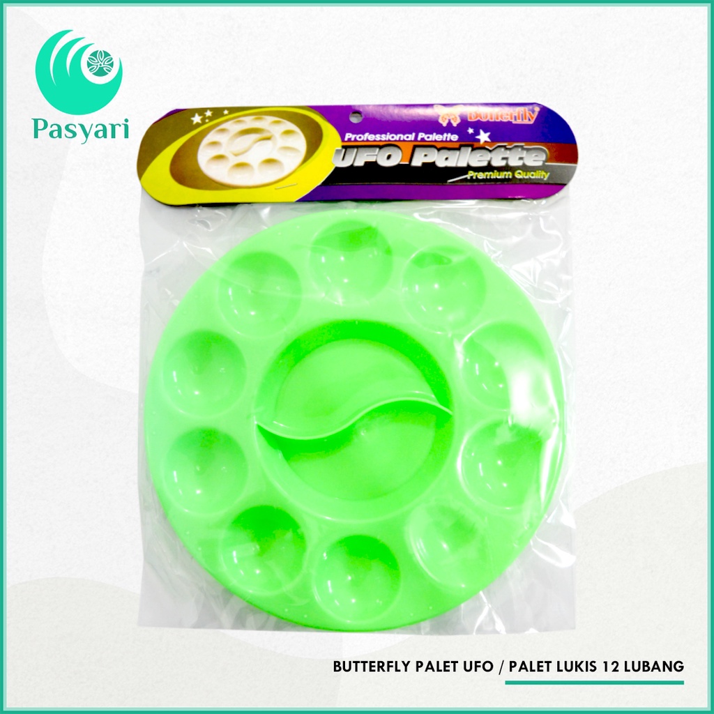 

Butterfly Palet Ufo / Palet Lukis 12 Lubang