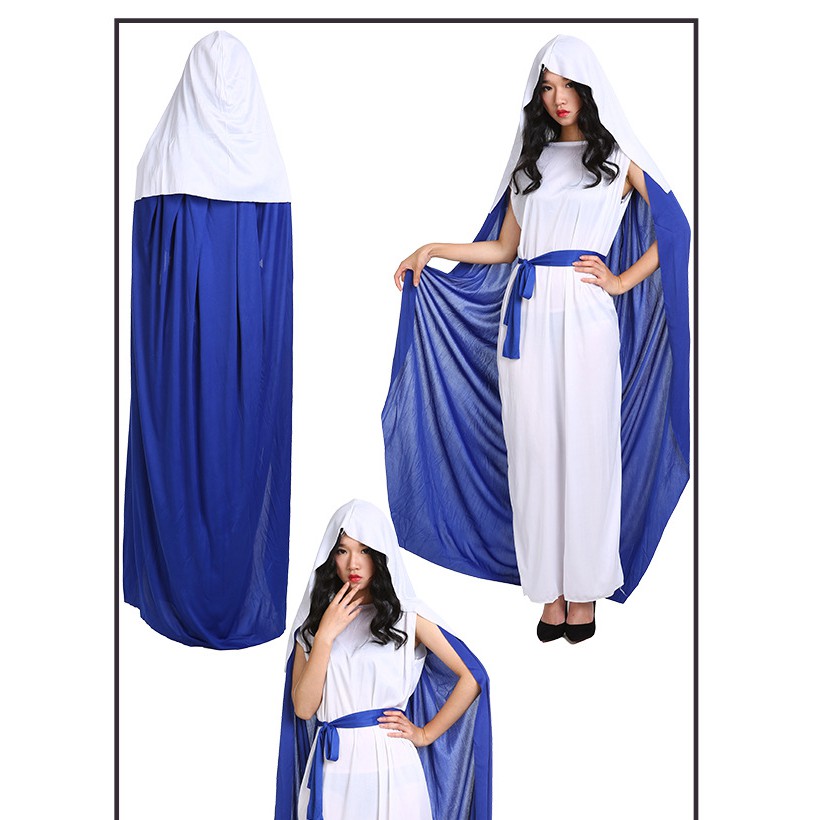 CC-171 kostum yesus maria jesus virgin mary  gereja import halloween costume cosplay pesta