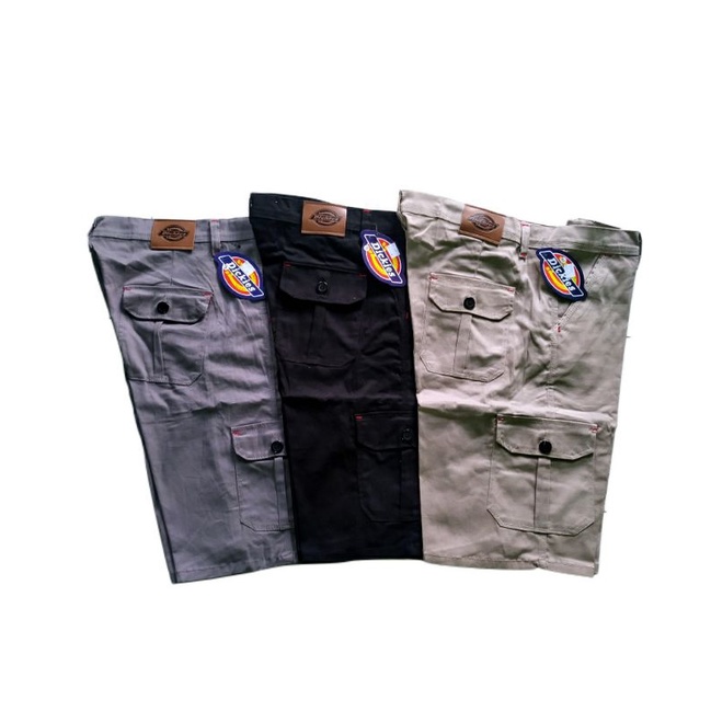 Big Size Jumbo Celana Pendek Cargo Pria Gunung Casual Bahan Melar