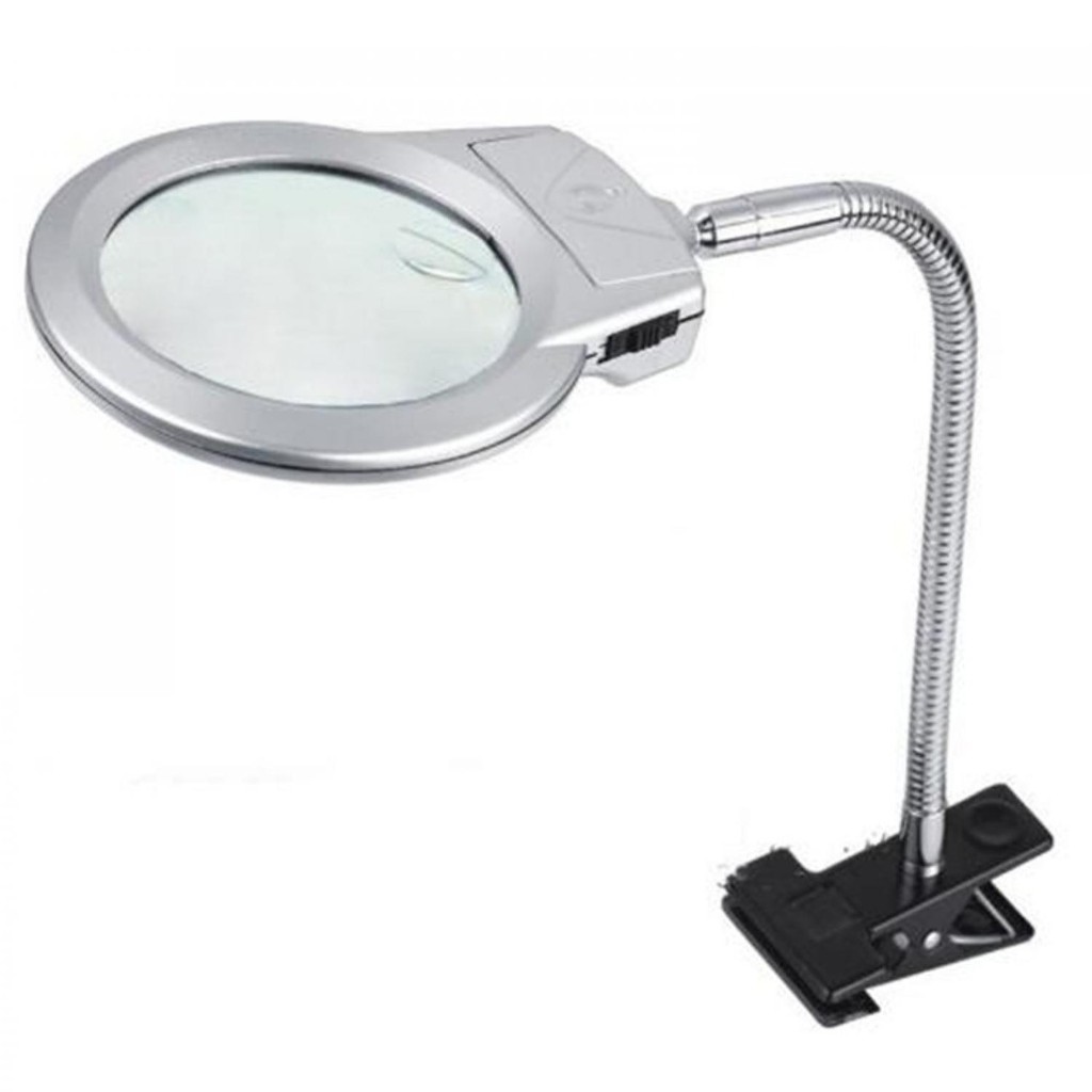 Termurah ! GoodLand Lampu Meja Portable dengan Kaca Pembesar - MG15122-2B