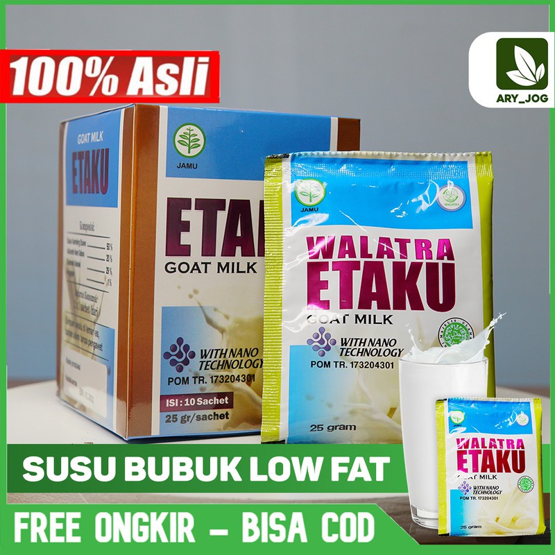 

Susu Bubuk Low Fat - Rendah Lemak - Rendah Low Kalori Terlaris Walatra Susu Kambing Di Yogyakarta