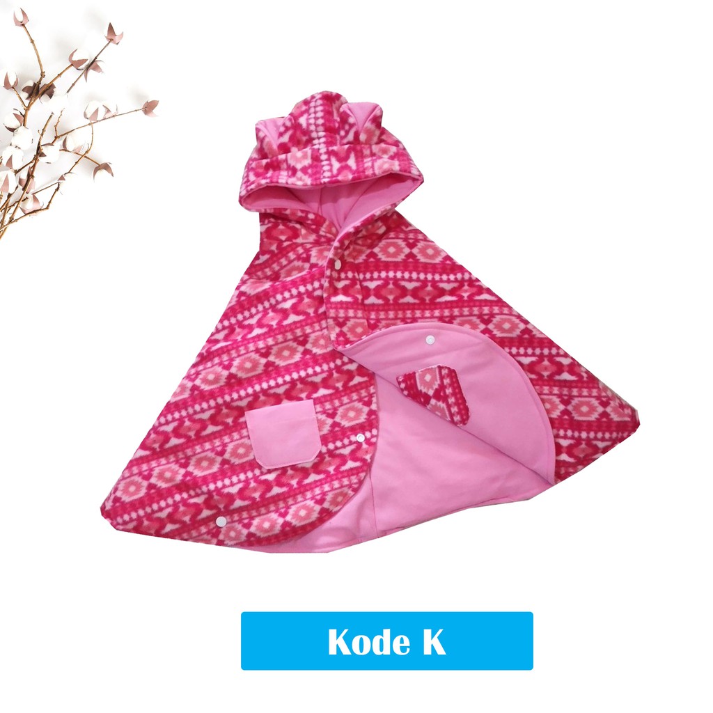BABY CAPE Selimut Bayi Newborn-3thn Jaket Anak Bayi Murah-K