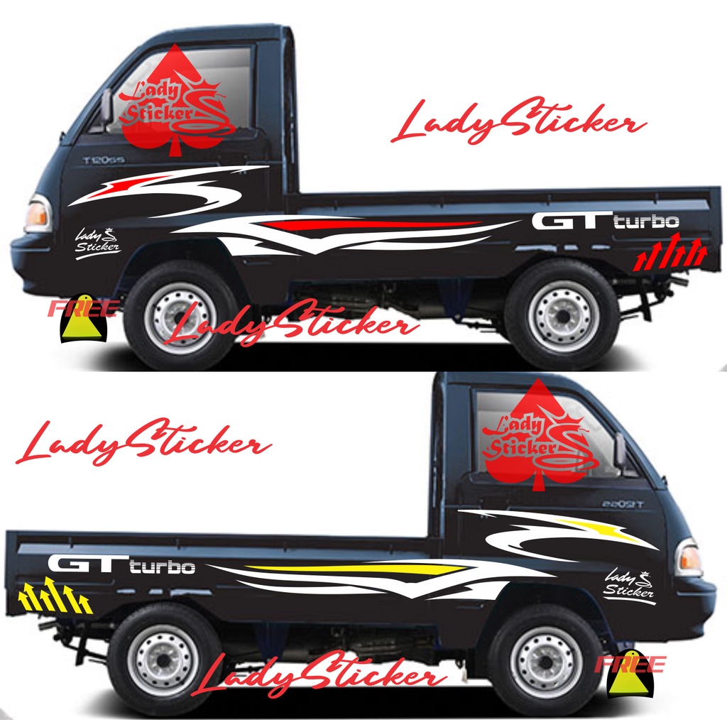 STICKER STIKER MOBIL PICKUP FUTURA T120SS STRIPING STIKER MOBIL PICK UP FUTURA T120SS  SUZUKI CARRY