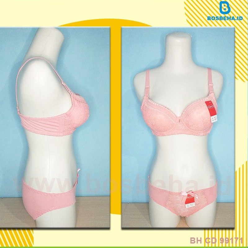 SOREX Bra Set Super Soft Ada Kawat / BRA + CD / 99171 / 34