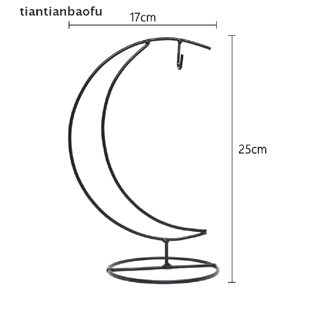 Stand Holder Gantung Tanaman Terrarium Bahan Logam Untuk Dekorasi Meja