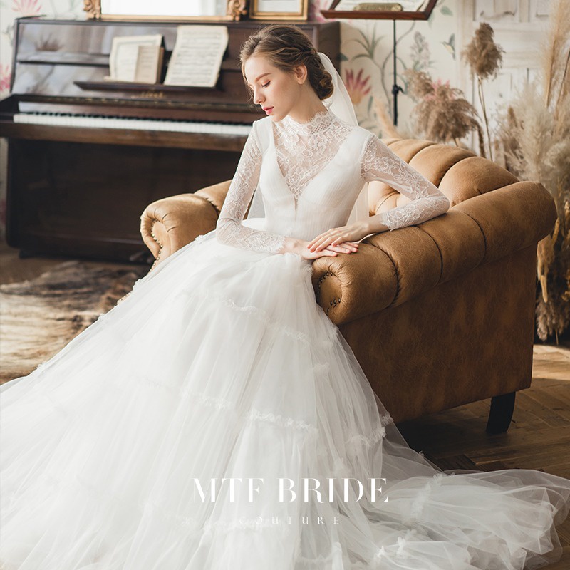 ✧▬☈[Hepburn s Love] French light wedding dress 2021 baru gaun pengantin wanita Han Chaoxian hutan se