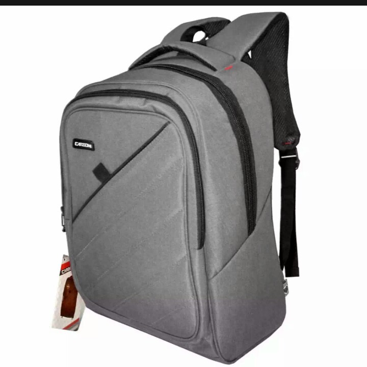 Carboni tas ransel pria dan wanita tas laptop pria tas fashion pria original AA00050 - grey