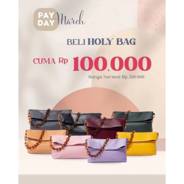 Jims honey Holly bag Promo-Tas bahu wanita Jims honey Holly bag promo