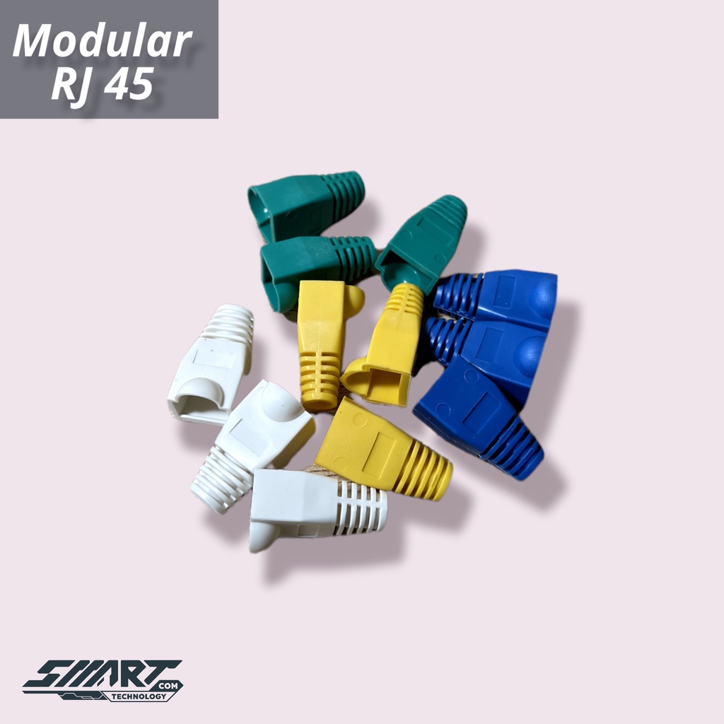 PLUG BOOT RJ45 / Modular Karet RJ45
