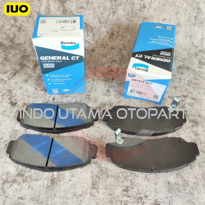 Kampas Rem Accord Civic Fd1 Fd2 Stream BENDIX Brake Pad DB 1515 GCT