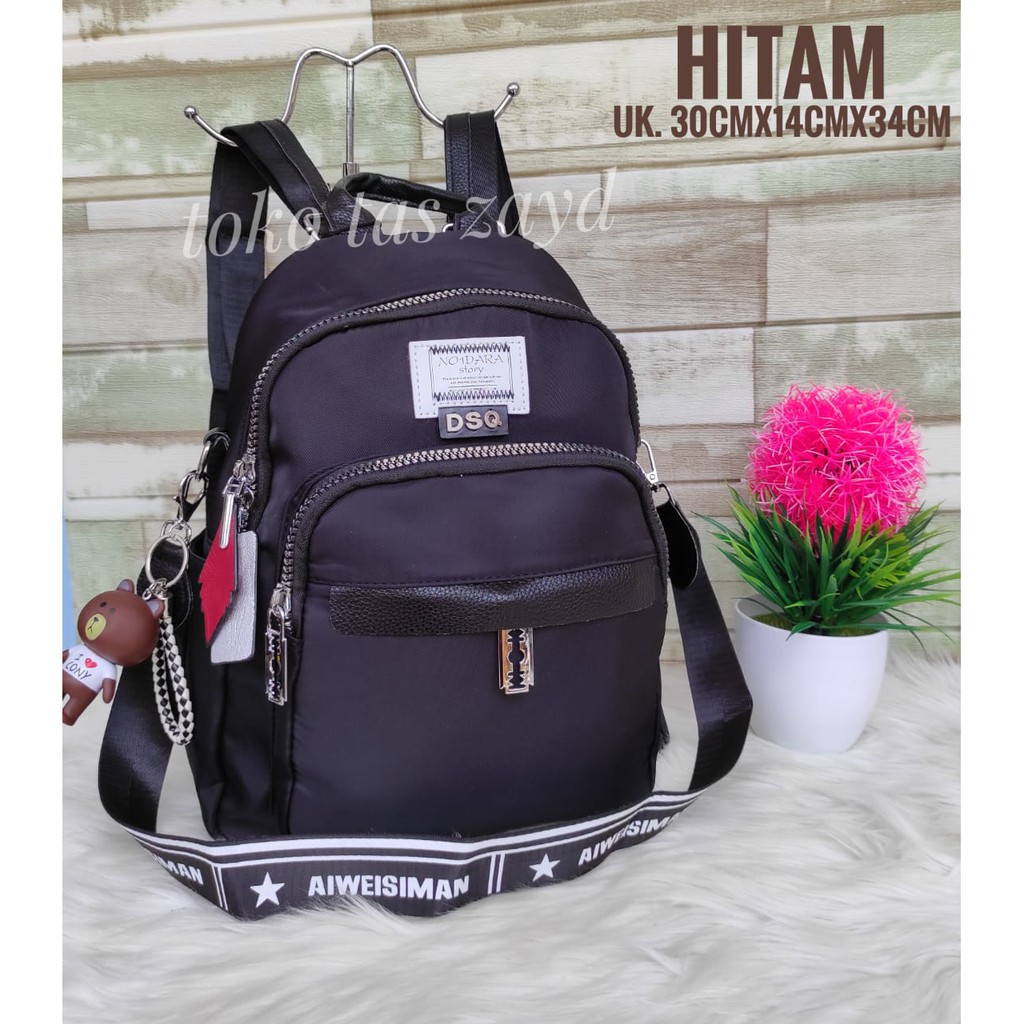 RANSEL WANITA IMPORT D*SQ 2IN1 67#