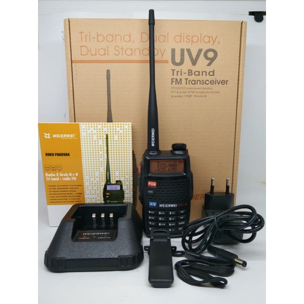 HT WEIERWEI UV-9 TRI BAND MURAH