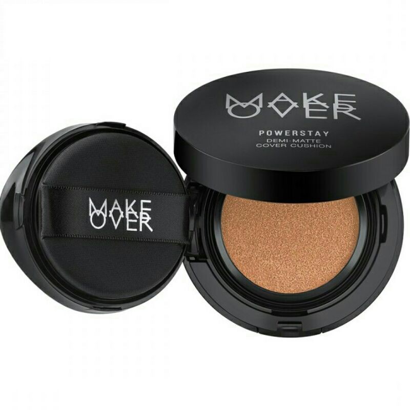 MAKE OVER Powerstay Demi-Matte Cover Cushion 15gr (BB Cushion)