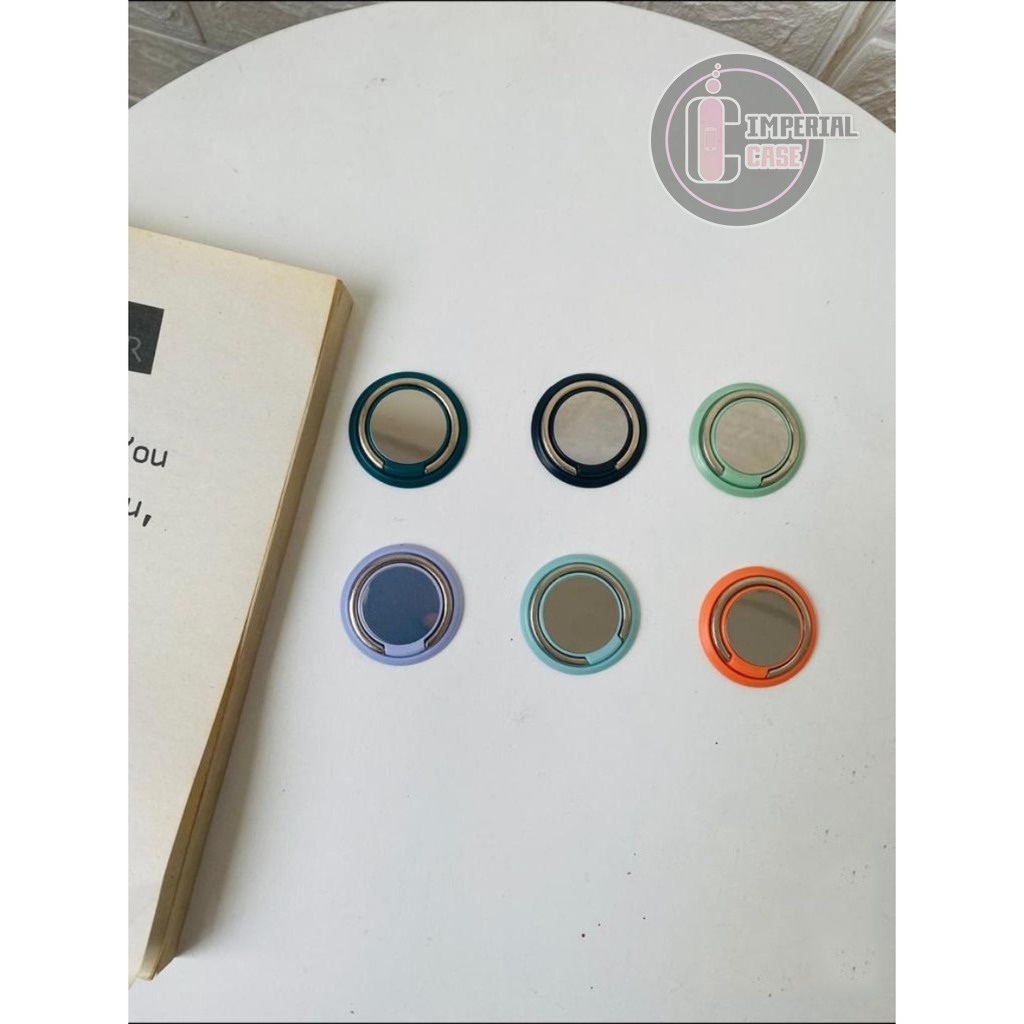 RING PERMATA GRIP BUMPER STAND PEGANGAN TANGAN UNIVERSAL CHOICE DOVE AURORA IC4964