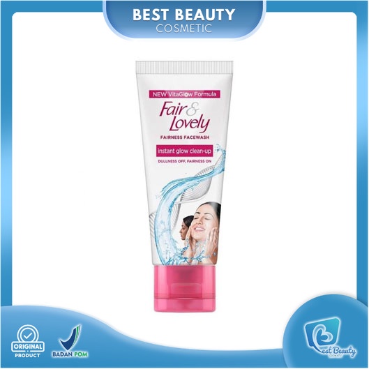 ★ BB ★ Fair &amp; Lovely Facial Wash Multivitamin 50gr - 100gr - Sabun Cuci Muka Wanita - Glow &amp; Lovely - Glow and Lovely