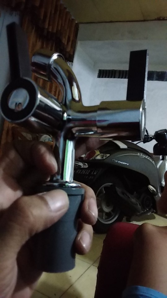 Keran Air Dobel Keran Shower - Kran Cabang Doble Shower