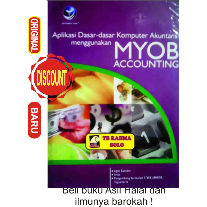 Aplikasi Dasar Dasar Komputer Akuntansi Menggunakan Myob Accounting Agus Kuntoro Andi Buku Original Shopee Indonesia