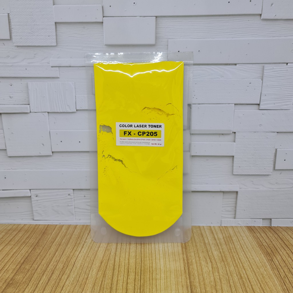 

Bubuk / Serbuk Toner Fujixerox CP205 Yellow (FX-CP205)