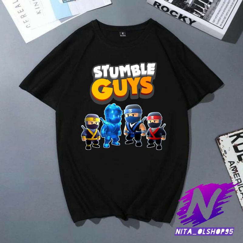 BAJU STUMBLE GUYS KAOS ANAK STUMBLE GUYS NINJA