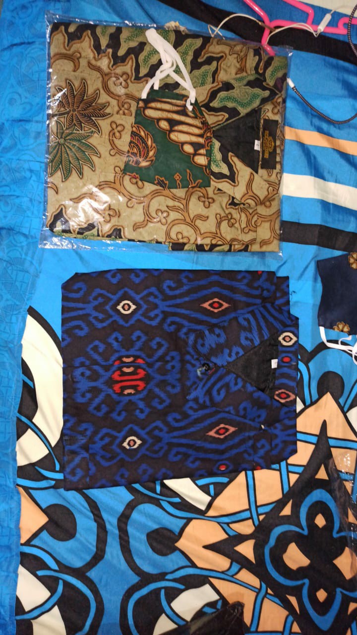 Batik Pria Parang Prabu Pendek Full Furing Katun Halus Ori Solo