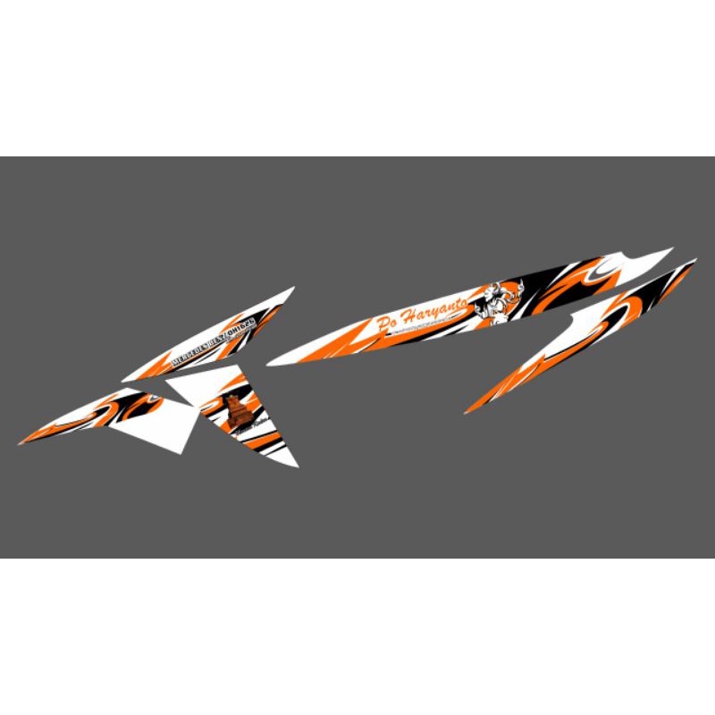 Striping Sticker vario 110 led/karbu livery bus