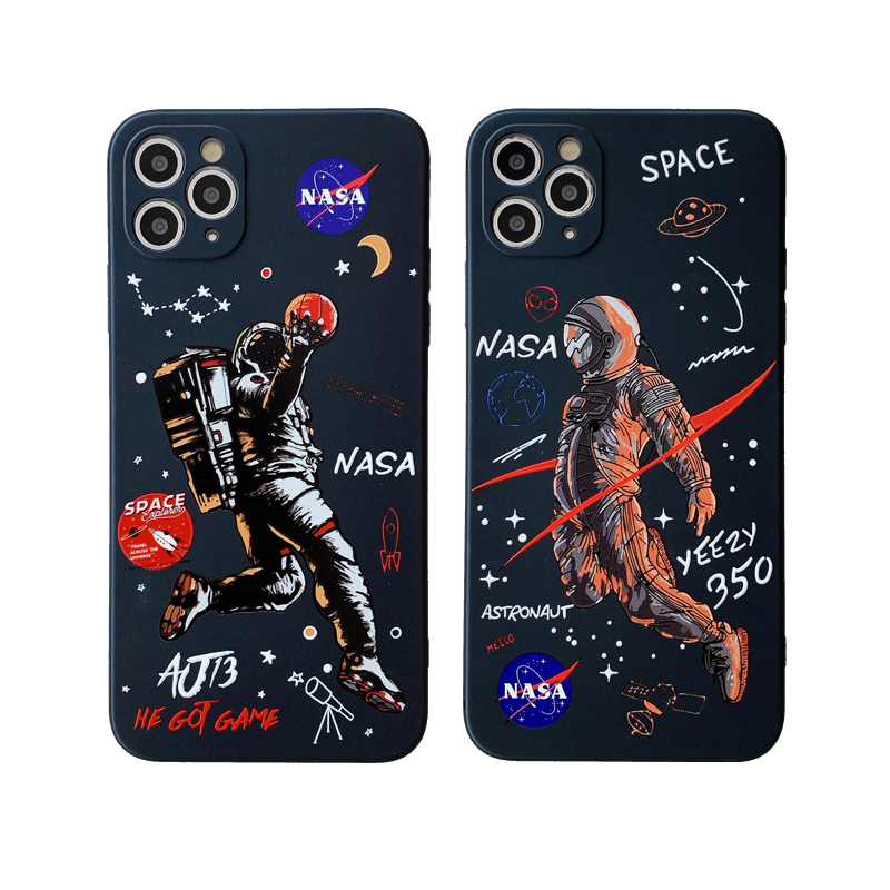 Iphone 12- Fashion Space NASA Word Astronaut IPhone 11 Pro Max 6s 6 7 8