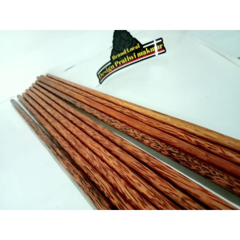 Tangkringan Kenari Dowel Kayu Kelapa 1 Pasang