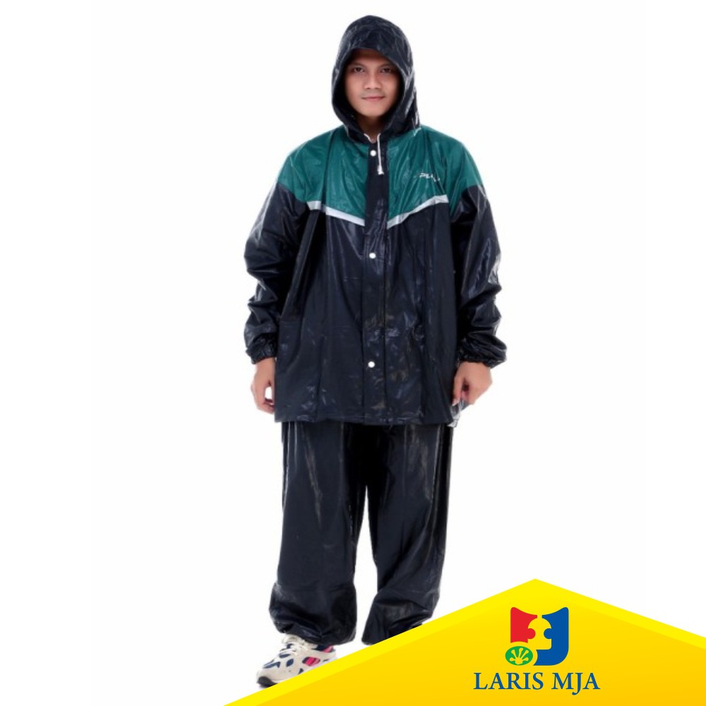 Jas Hujan JUMBO Size XXXL Plevia Bigmax 3XL Setelan Jaket Celana Ujan Pria Dewasa Ukuran Super Besar