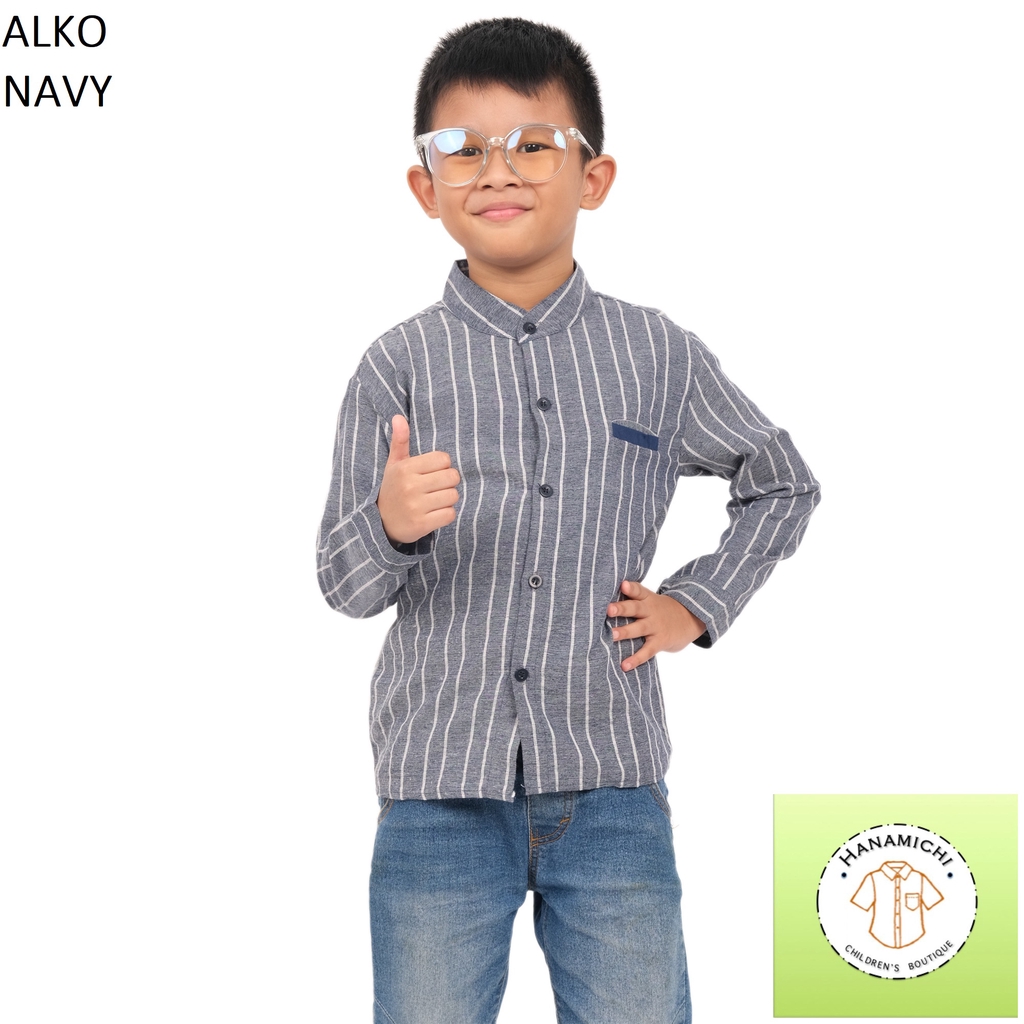 Hanamichi ALKO Baju Kemeja Anak Lengan Panjang