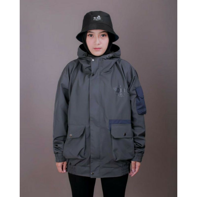 Casual jaket/CJ/salviohexia/cogoule wolv mothbless genious jaket pria Parka jaket outdoor thebojiel