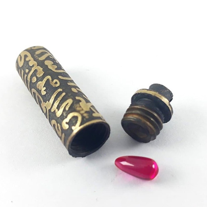 batu merah delima model liontin free tabung