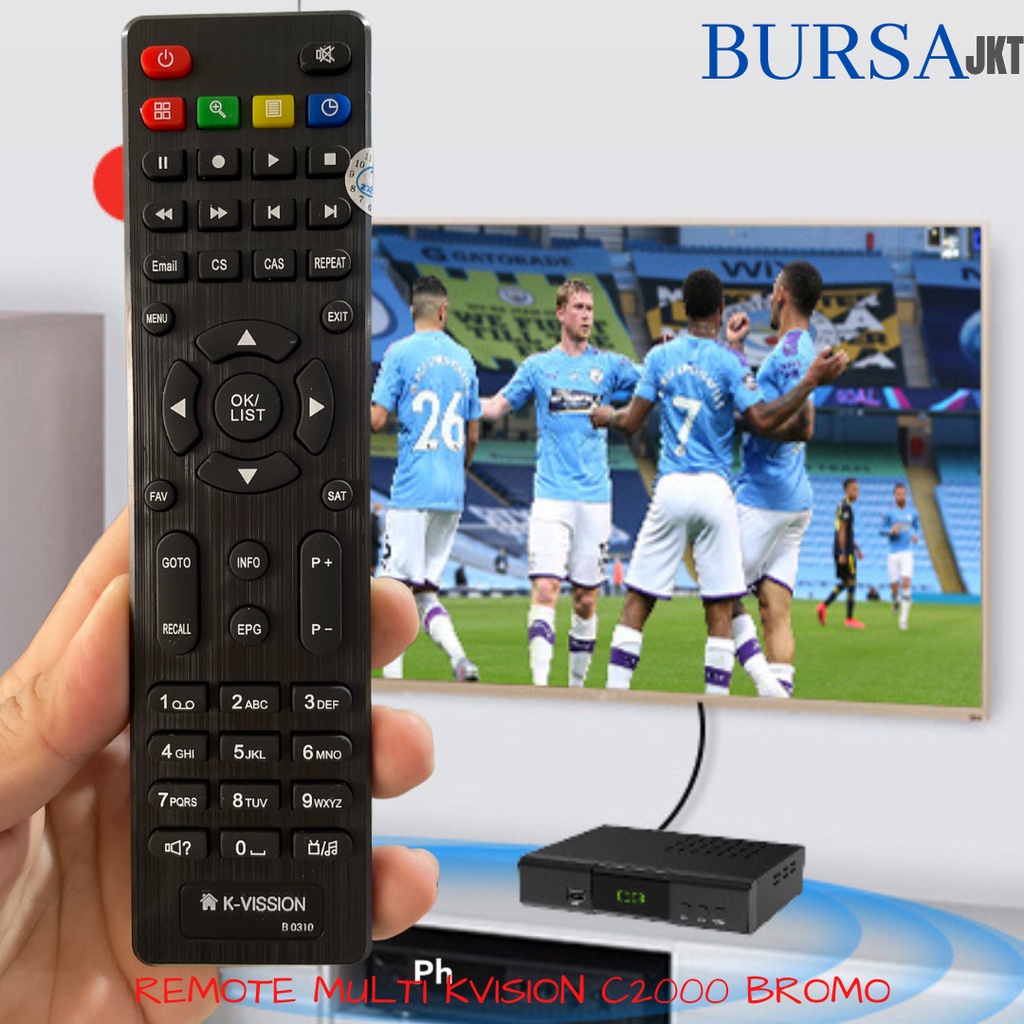 REMOTE KVISION BROMO B0301 TOPAS C1000 C2000